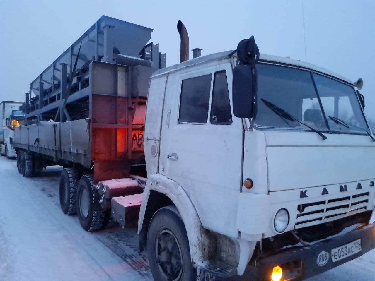 Зимний бетонный завод HLS 60 в Южно-Сахалинск
